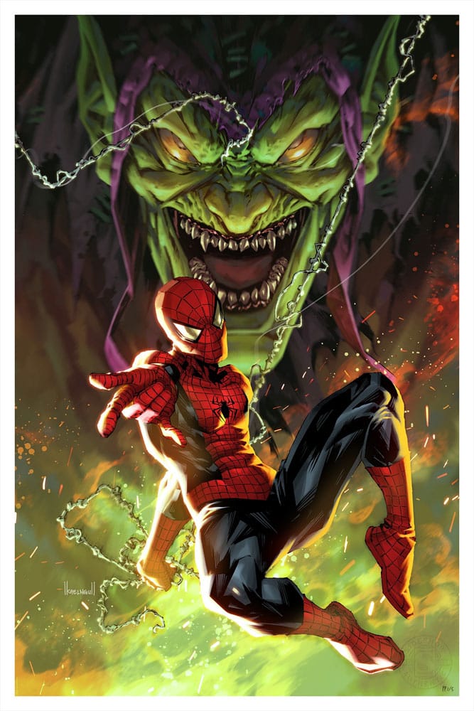 Marvel Art Print Spider-Man vs Green Goblin 41 x 61 cm - unframed