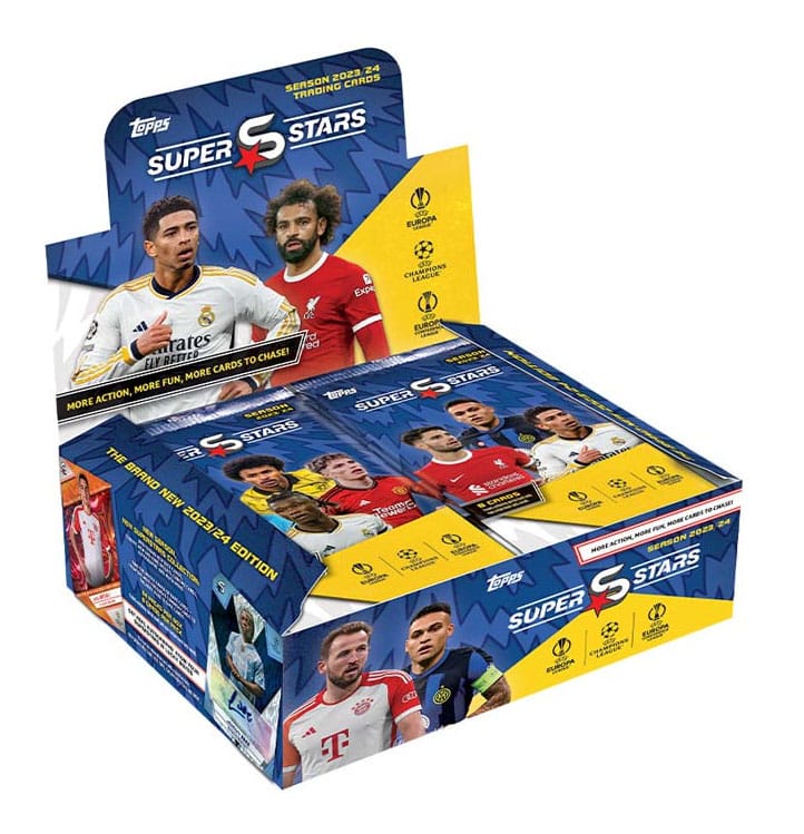 UEFA Champions League Super Stars 2023-24 Trading Cards Booster Display (24) *English Version*