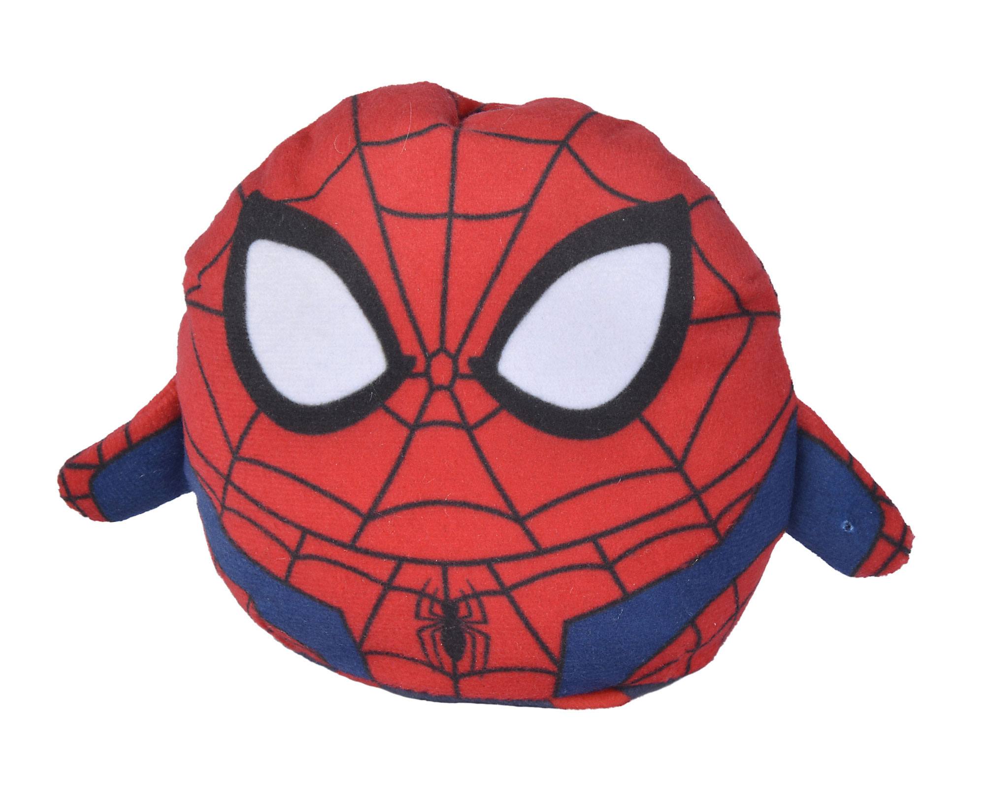 Disney - Spiderman & Miles Omkeerbaar 8cm - Blauw/Rood - Pluche - Knuffel