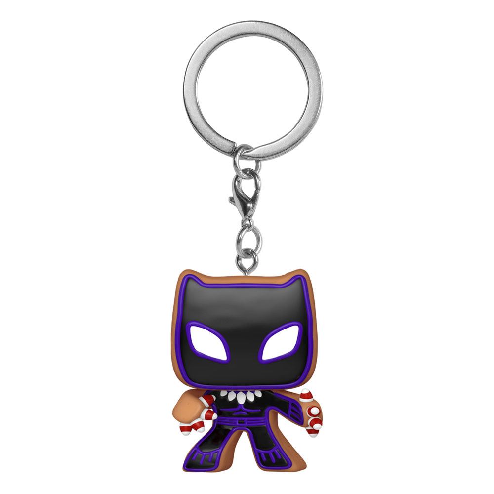 Funko Pocket Pop! Keychain: Marvel Holiday - Black Panther - US Exclusive - CONFIDENTIAL