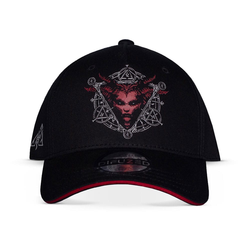 Diablo IV Curved Bill Cap Seal of Lilith