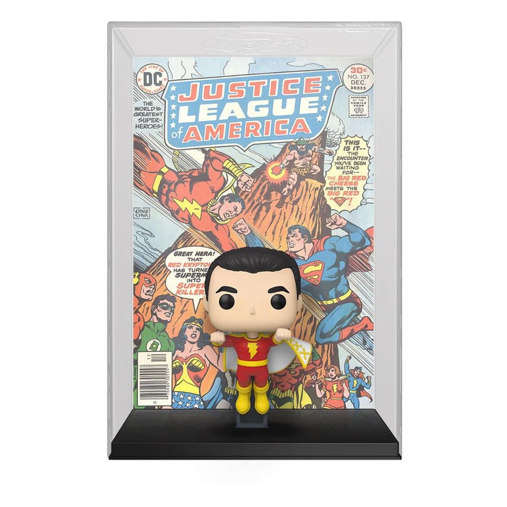 DC Comics POP! Comic Cover Vinyl Figure Shazam 9 cm