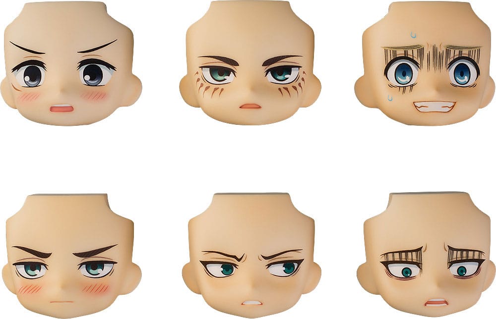 Nendoroid More Decorative Parts for Nendoroid Figures Face Swap Attack on Titan