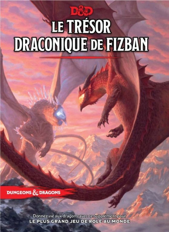 Dungeons & Dragons RPG Le trésor draconique de Fizban french