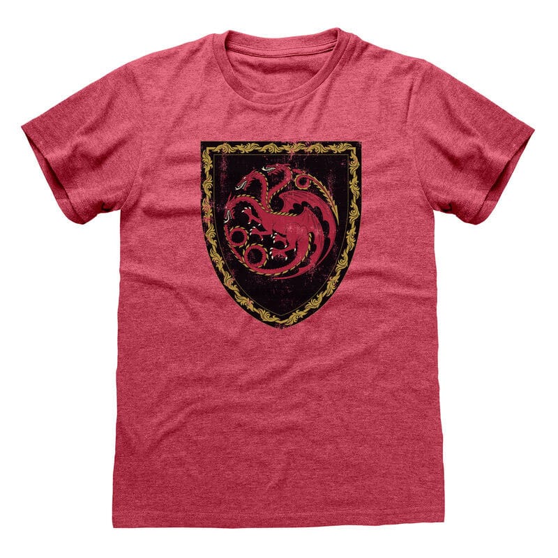 House Of The Dragon T-Shirt Targaryen Crest Size XL