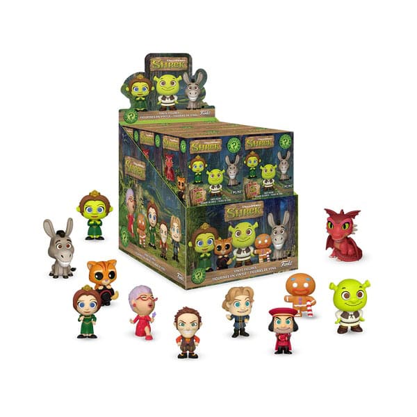 Shrek Mystery Mini Figures 30th Anniversary 5 cm Display (12)