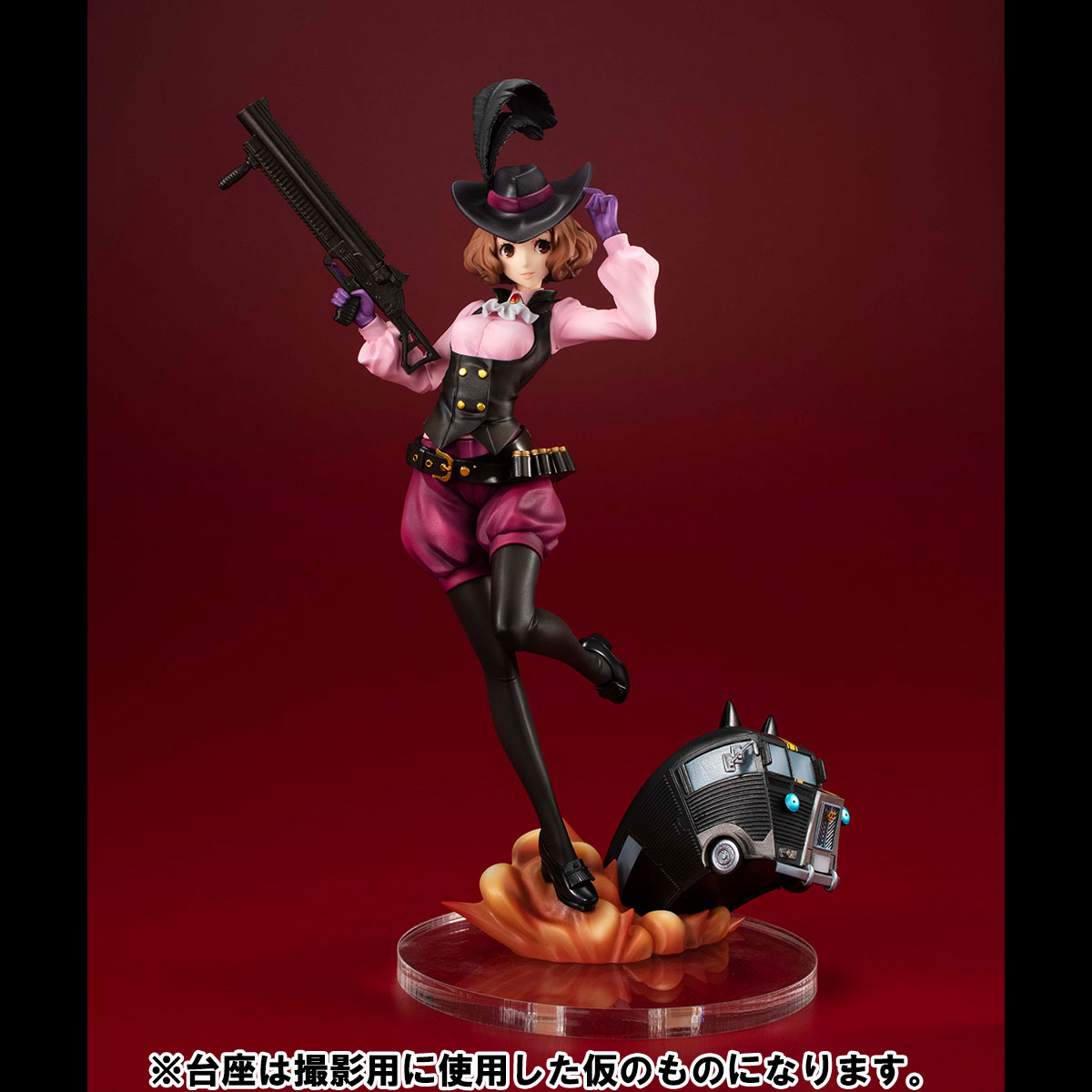 Persona 5 Royal Lucrea PVC Statue Noir (Haru Okumura) & Morgana Car 24 cm