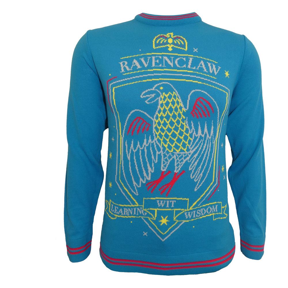 Harry Potter Sweatshirt Christmas Jumper Ravenclaw Size M