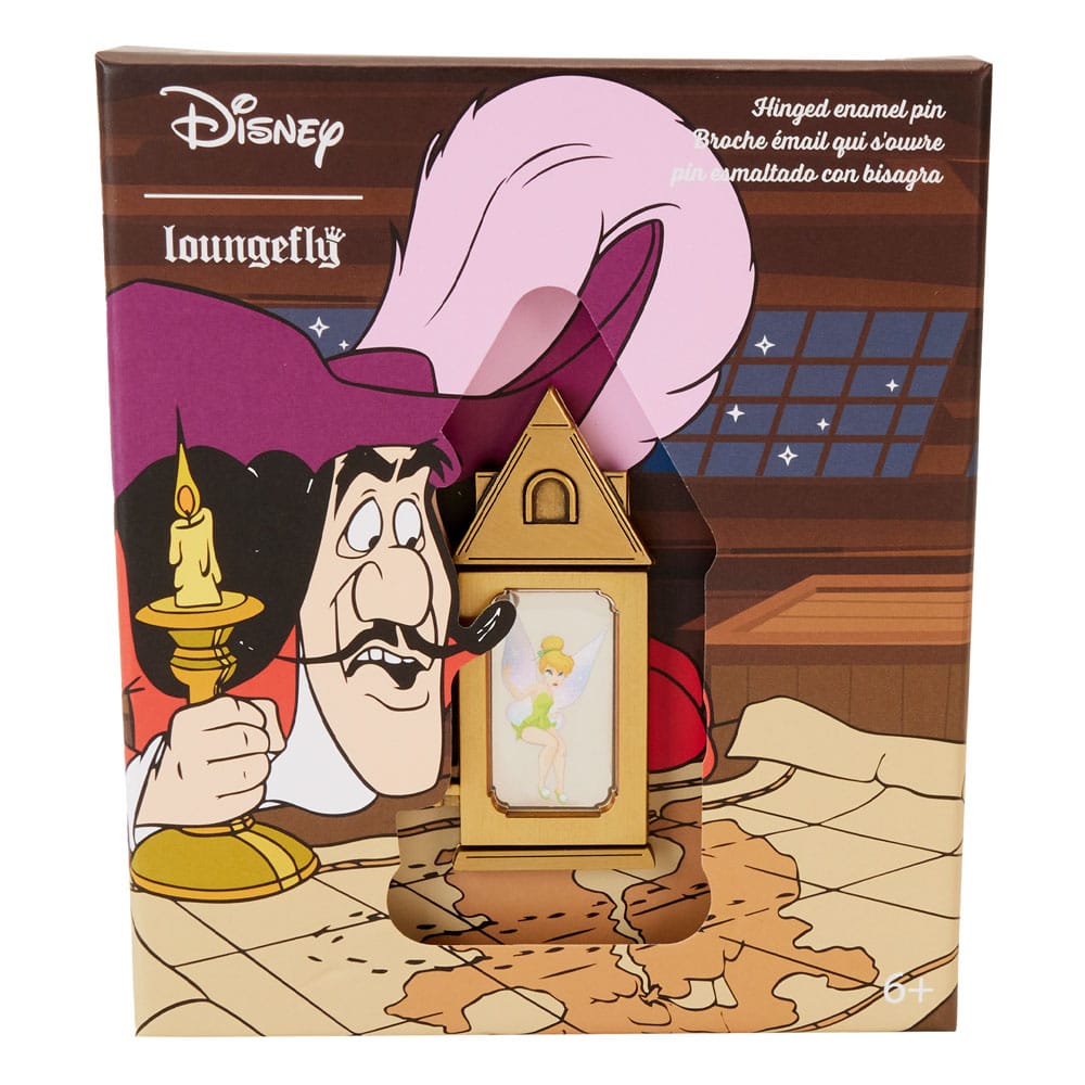 Disney Enamel 3 Pins Peter Pan Tinkerbell 3 Collector Box Assortment (12)