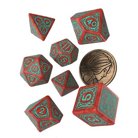 Witcher Polydice set - Triss, Merigold the Fearless
