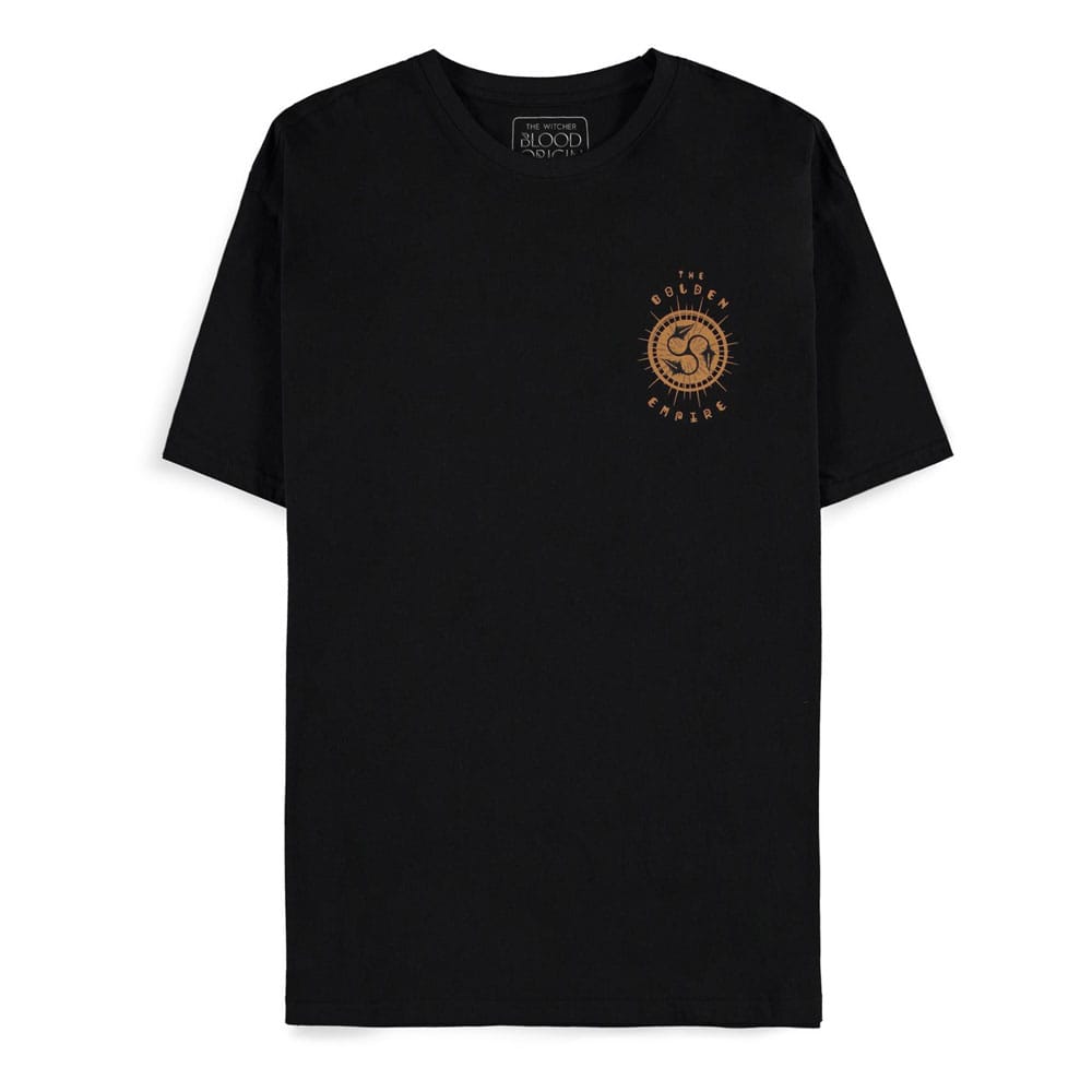 The Witcher T-Shirt Blood Origin Golden Horde Size XL