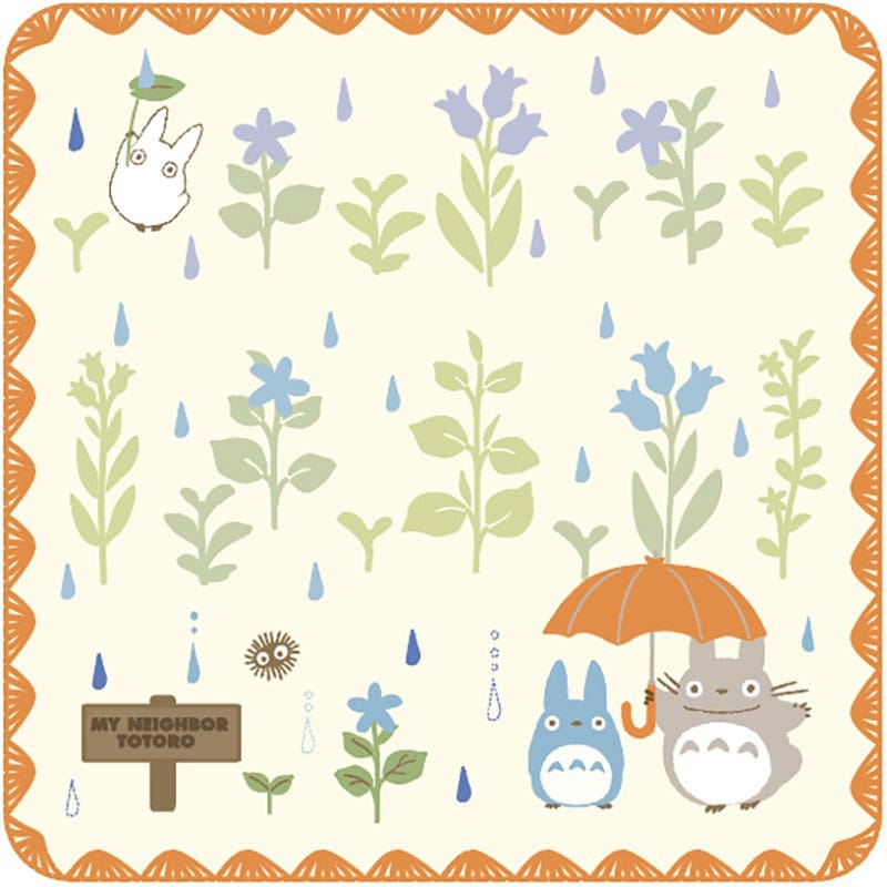 Studio Ghibli Mini Towel My Neighbor Totoro Under the Rain 25 x 25 cm