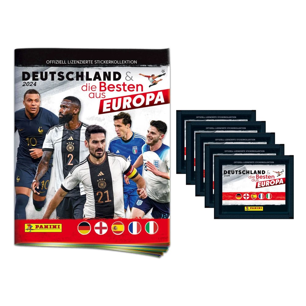 DFB Deutschland 2024 und die Besten aus Europa Sticker Collection Starter Pack *German Version*