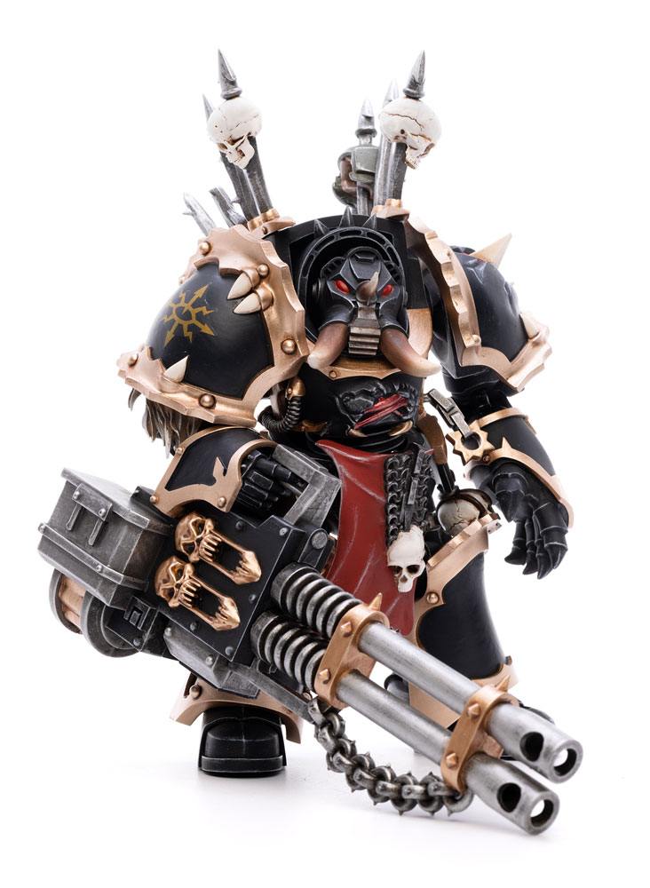 Warhammer 40k Action Figure 1/18 Black Legion Brother Gornoth 17 cm