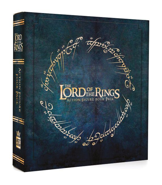 The Lord of the Rings BST AXN Action Figure 4-Pack 13 cm