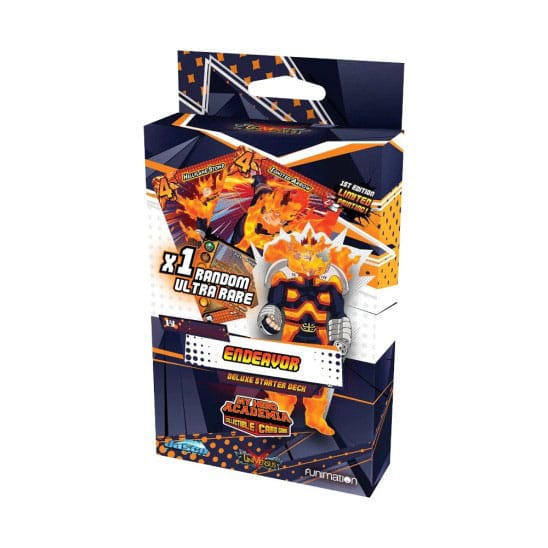 My Hero Academia Trading Cards Endeavor Deluxe Starter Deck Series 3 Display (6) *English Version*