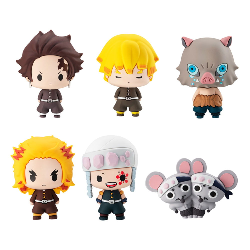 Demon slayer: Kimetsu no Yaiba Mascot Series Trading Figure 6-Pack Vol. 4 5 cm