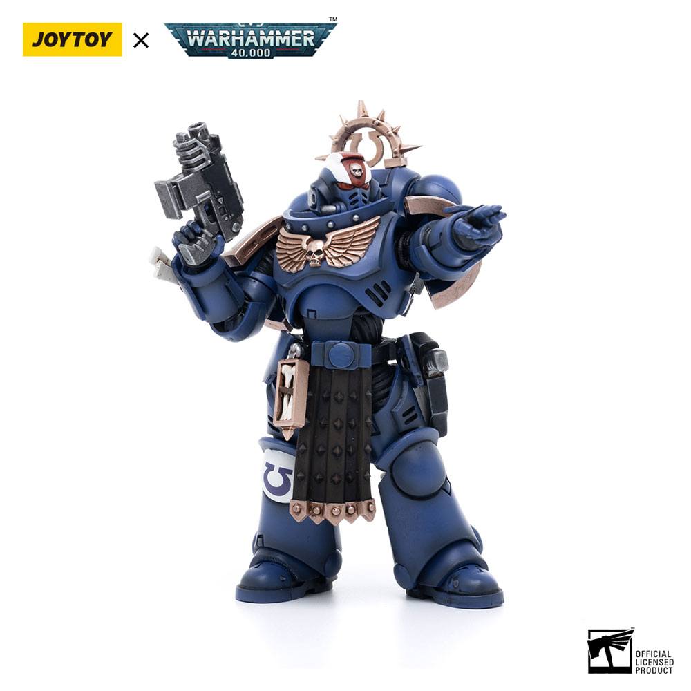 Warhammer 40k Action Figure 1/18 Ultramarines Primaris Lieutenant Amulius 12 cm