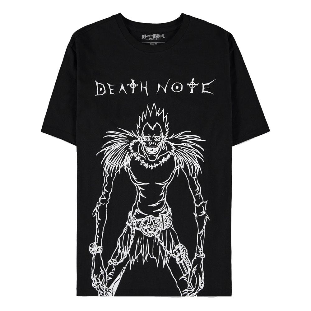 Death Note Heren Tshirt -S- Ryuk Graphic Zwart