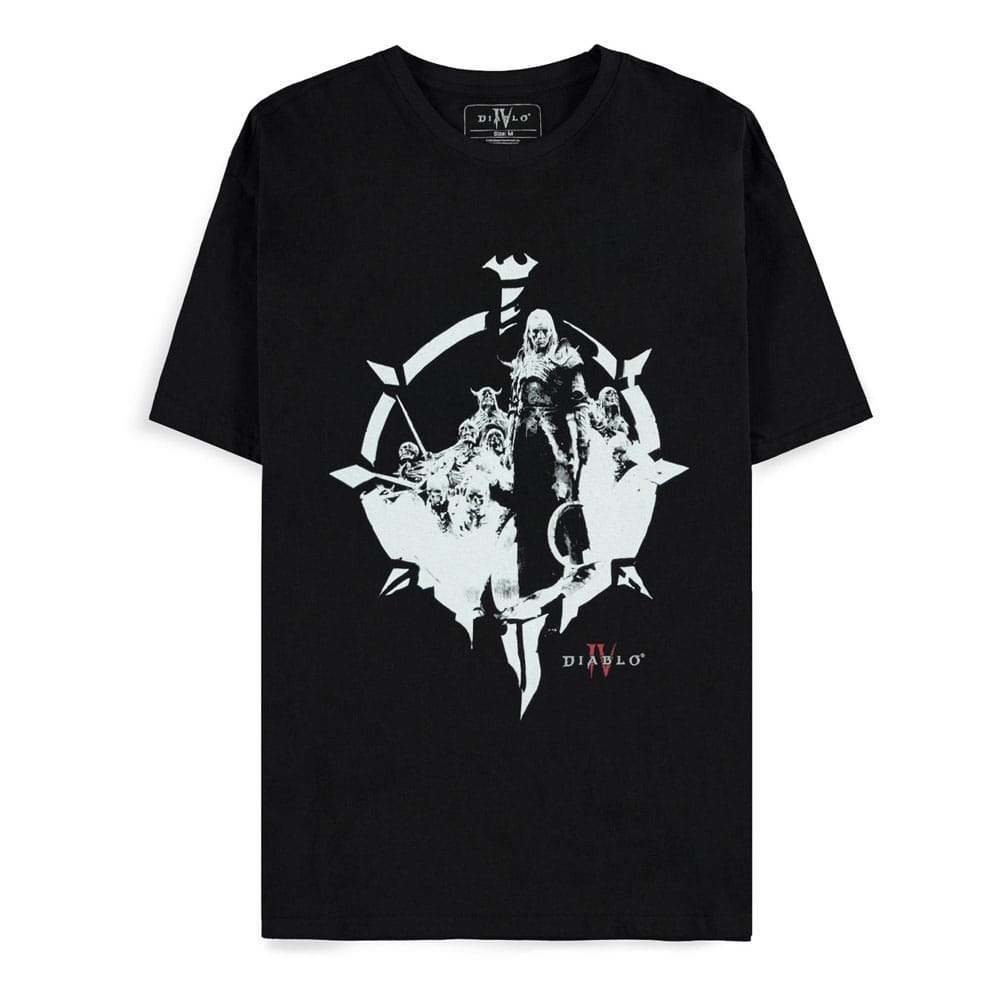 Diablo IV T-Shirt Necromancer Sigil Size L