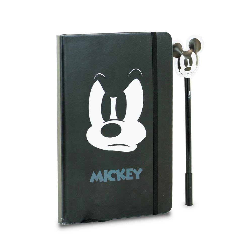 Disney Notebook with Pen Mickey Angry