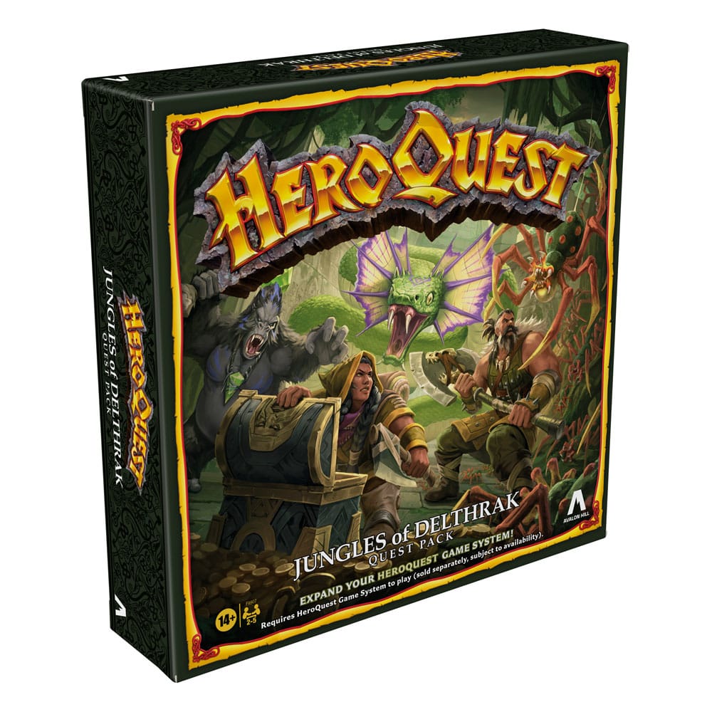 HeroQuest Board Game Expansion Jungles of Delthrak Quest Pack *English Version*