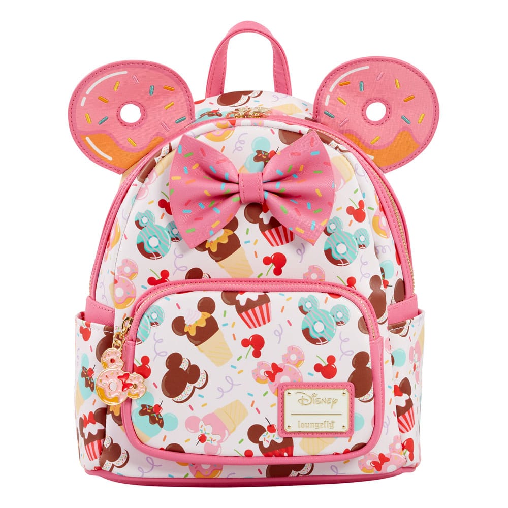 Disney by Loungefly Backpack Mickey & Friends Cupcake & Donuts AOP heo Exclusive