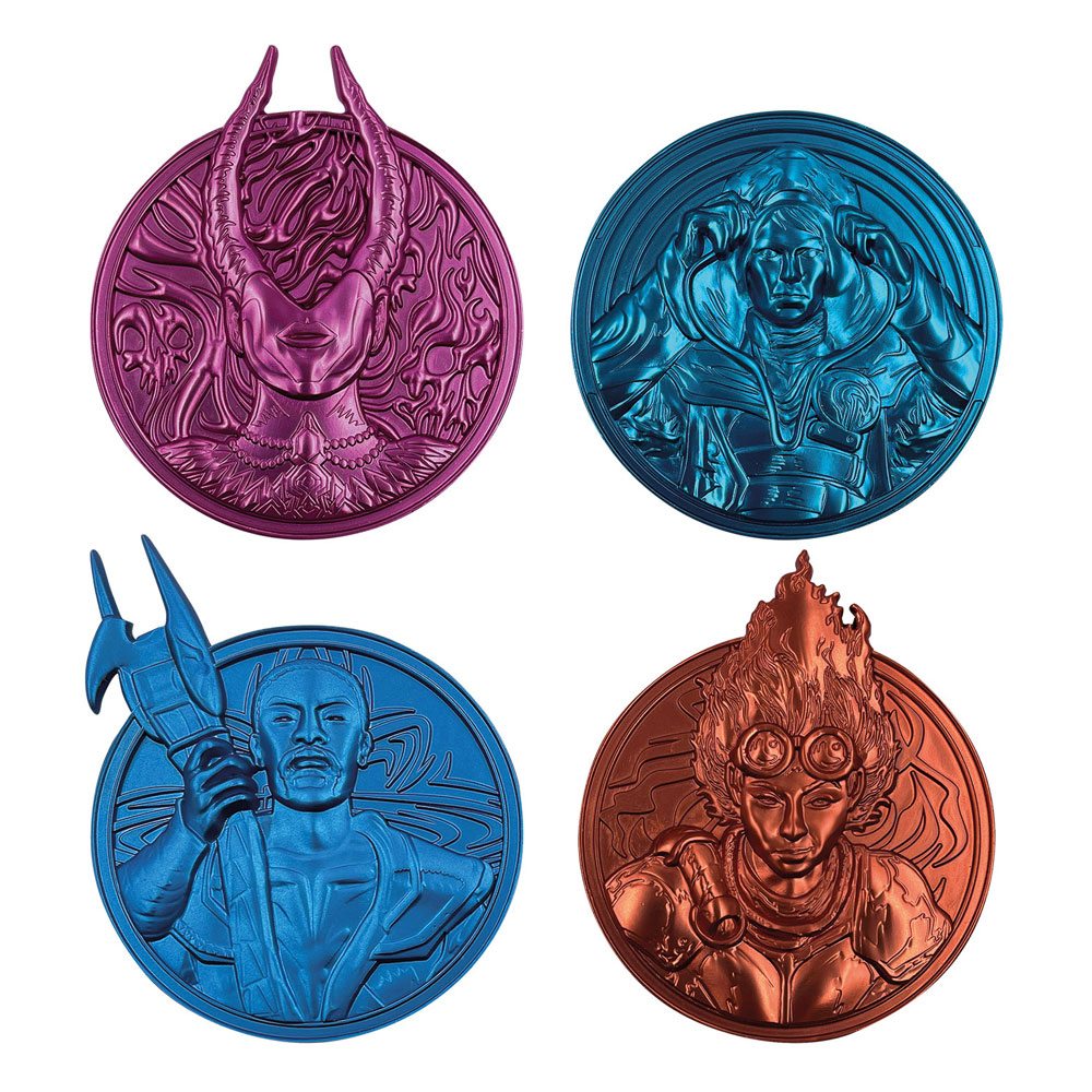 Magic the Gathering Medallion Set Planeswalkers Limited Edition