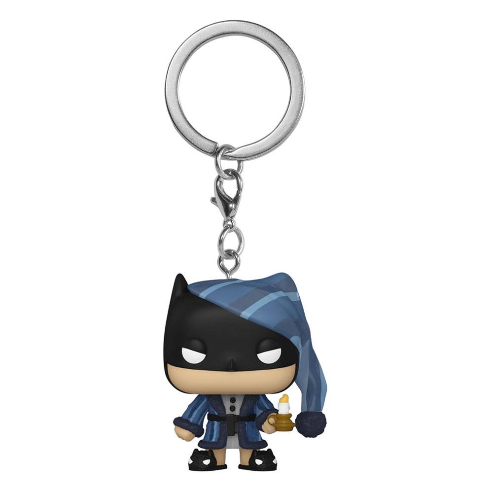 Funko Pocket Pop! Sleutelhanger: DC Holiday - Batman