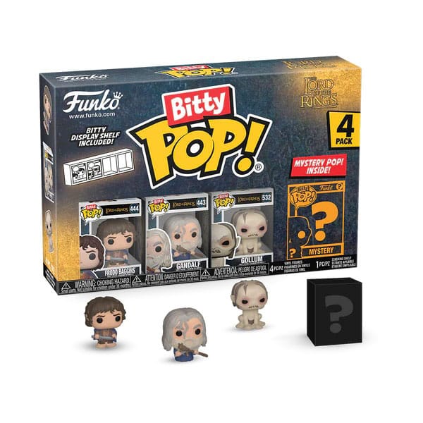 The Lord of the Rings Bitty POP! Vinyl Figure 4-Pack Frodo 2,5 cm