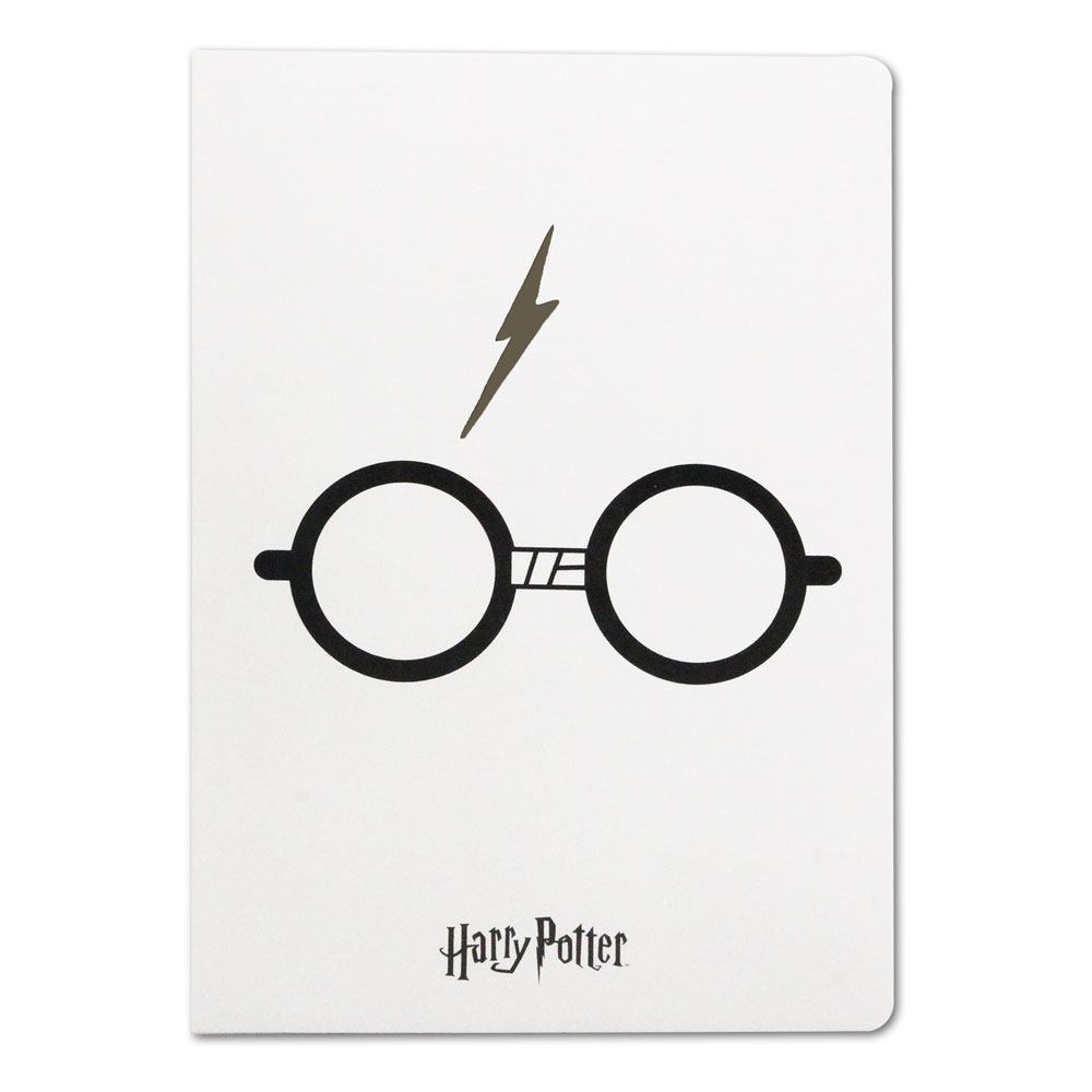 Harry Potter Notitieboek Flex A5 Lightning Bolt Wit