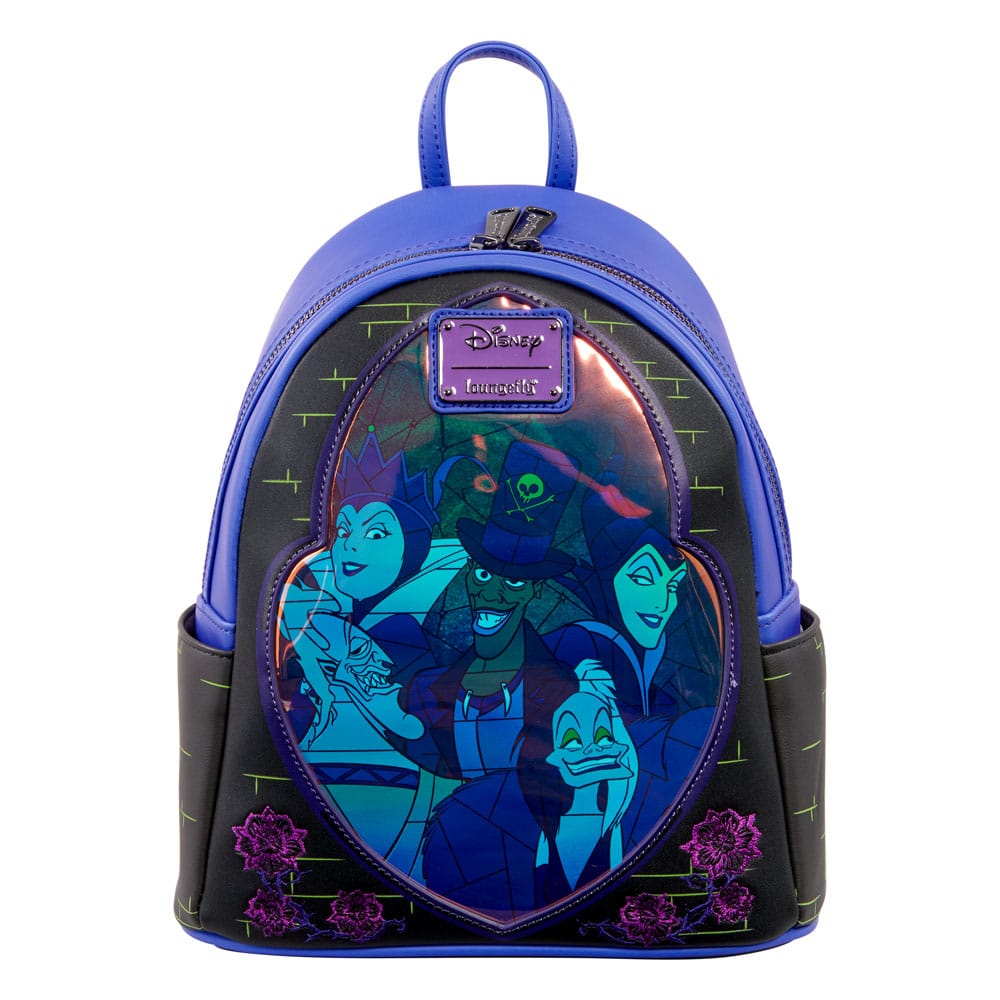 Disney by Loungefly Backpack Villains Stained Glass heo Exclusive