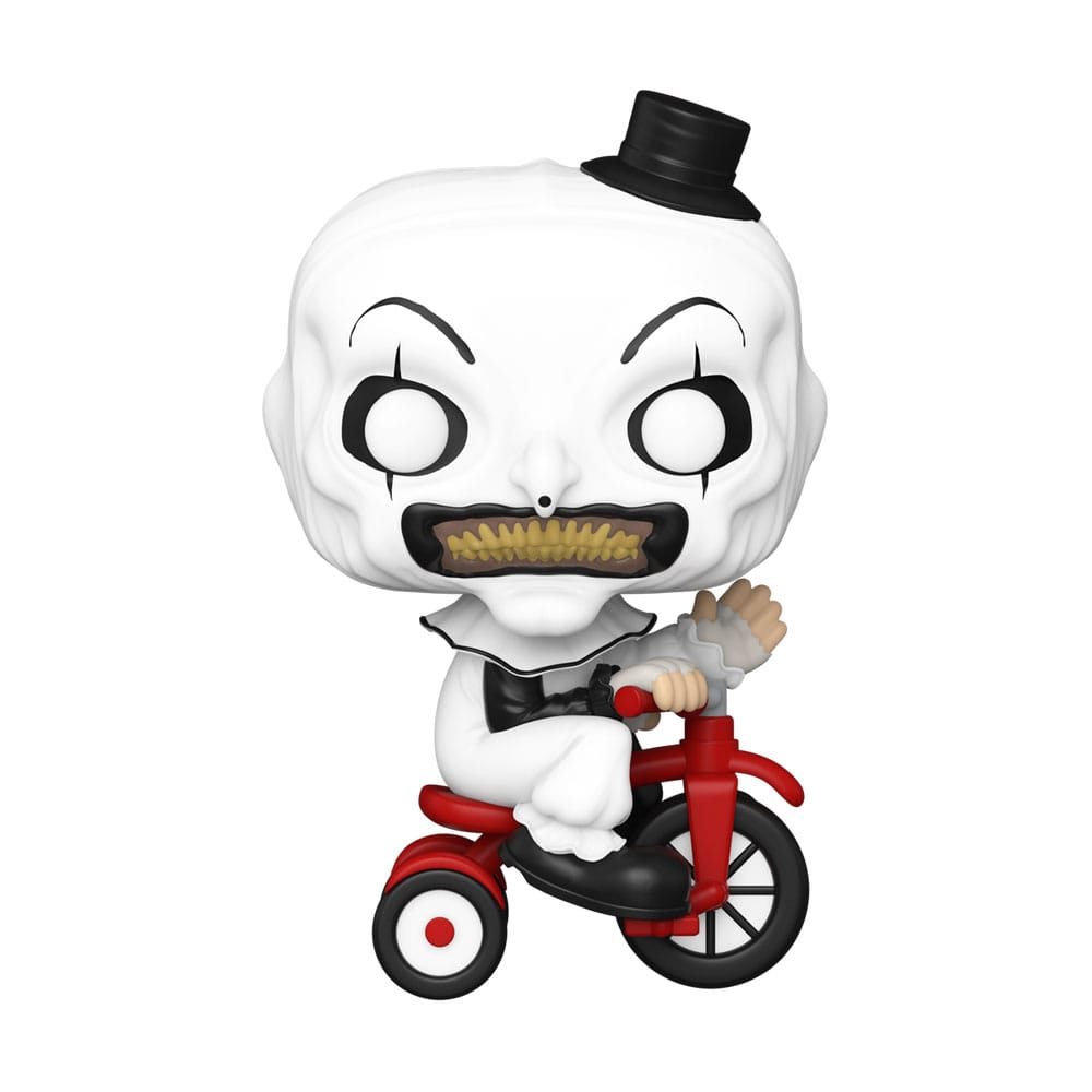 Terrifier POP! Movies Vinyl Figure Art the Clown w/bike 9cm